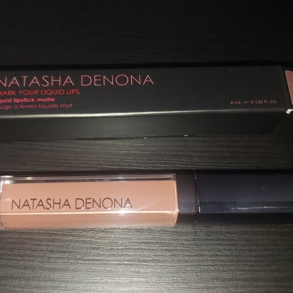 NATASHA DENONA Mark Your Lips Liquid Lipstick Shoko Kiss $30 - Picture 3 of 10